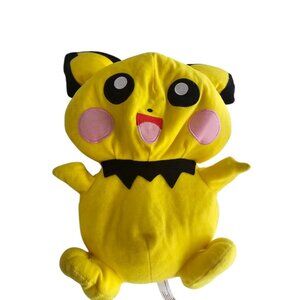 Official Licensed Pokemon Pichu Pikachu Plush Stuffed Figure Doll Toy Gift